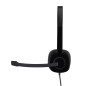Logitech Stereo H151 Kablet Høretelefoner Sort Logitech Stereo H151 Kablet Høretelefoner Sort